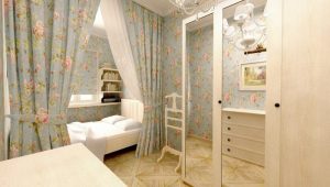 Красивое оформление прованской спальни
