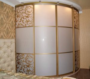 Модель радиусного шкафа