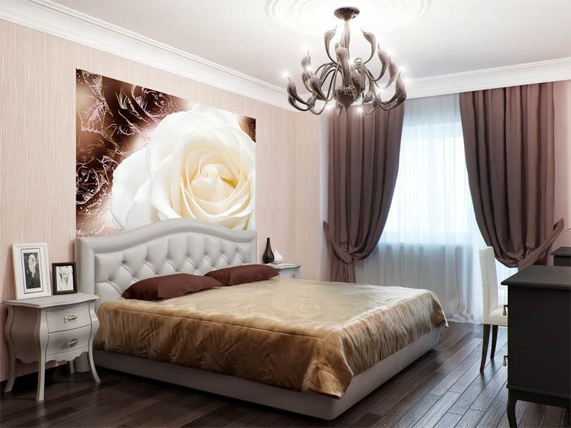 Дизайн Над Кроватью В Спальне Фото