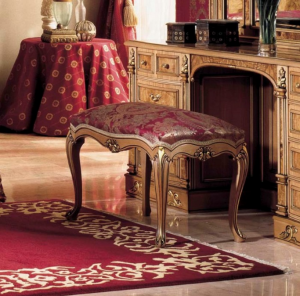 Банкетка прекрасно сочетается с цветовой гаммой