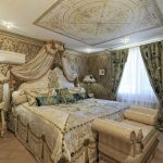 Барокко стиль для обустройства спальни