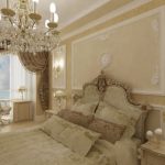 Барокко в оформлении спальни