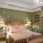 Богатый стиль ампир для оформления спальни