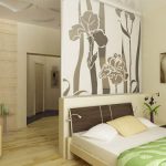 Декоративные перегородки для обустройства спальни