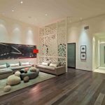 Идея перегородки для оформления интерьера спальни