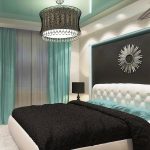 Интерьер спальни в стиле хай-тек