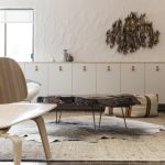 Использование шкуры животного для дизайна спальной комнаты