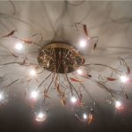 Люстра для спальни с низкими потолками