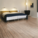 Применение ламината в спальне