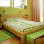 Природность зеленой спальни