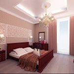 Привлекательная люстра в спальню