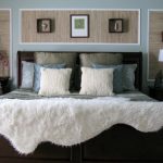 Шкуры животных как текстиль с спальне