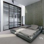 Серый цвет для современного дизайна спальни