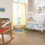 Современный пробковый пол для обустройства спальни