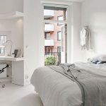 Уютная спальня в скандинавском стиле