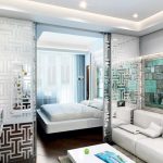 Зонирование спальной комнаты