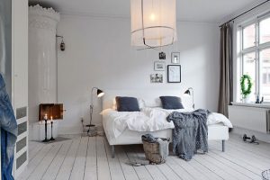Дизайн спальни в популярном скандинавском стиле