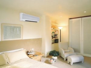 Где разместить систему кондиционирования в спальне