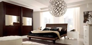 Изумительный стиль модерн в спальне