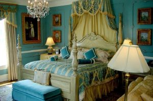 Изящный декор спальни в стиле ренессанс