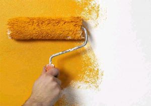 Как красить стены без разводов