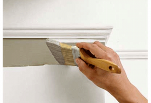 Как красить стены с помощью кисточки в доме