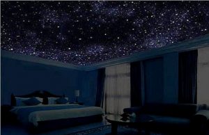 Как сделать звездное небо в спальне своими руками