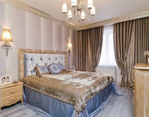 Как создать барокко стиль в просторной спальни