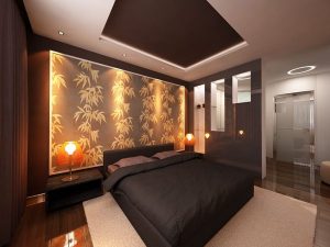 Как создать оригинальное комбинированное освещение в спальне