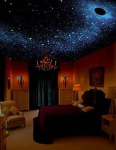 Как выглядит звездное небо в спальне