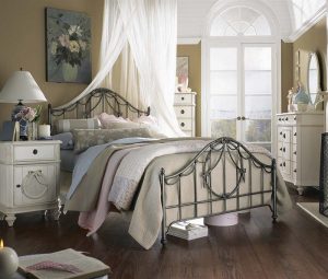 Кантри направление дизайна для спальни