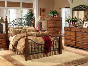 Кантри стиль для создания спальни