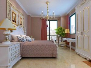 Красивый пробковый пол для обустройства спальни