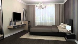 Куда поставить телевизор в спальне