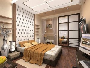 Ламинат для обустройства интерьера спальни