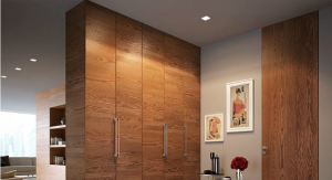 Мебель как перегородка в спальне