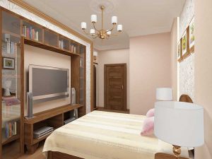 Нюансы размещения современного телевизора в спальне