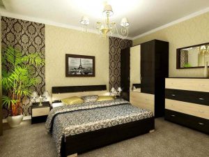 Оформляем комбинированный пол в спальне