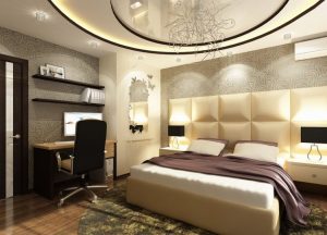 Оригинальная люстра для освещения спальни