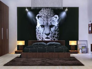 Оригинальный стиль модерн для красивой спальни