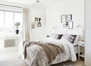 Основные цвета скандинавского стиля для спальни