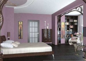 Отделка спальни в стиле модерн