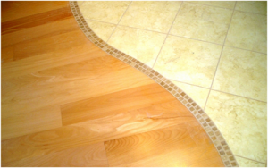 Паркет и ламинат для комбинированного пола в спальне