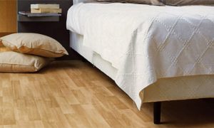 Практичность линолеума для спальни