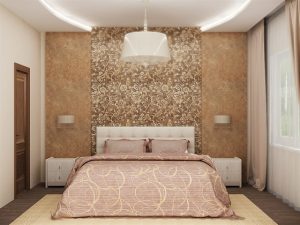 Простая люстра для освещения спальни