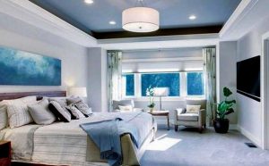 Размещаем телевизор в спальне