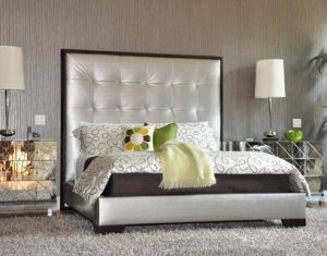 Серая спальня и ее красота