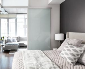 Серые оттенки для создания спальни