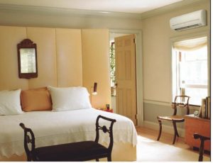 Система кондиционирования в спальне