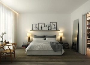 Скандинавский стиль для спальни